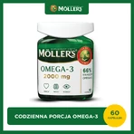 Moller's Omega-3 2000 mg, 60 gélules