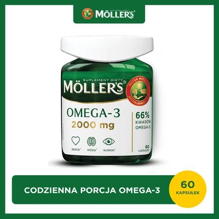 Moller's Omega-3 2000 mg, 60 gélules
