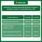 Moller's Omega-3 2000 mg, 60 gélules