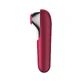 Satisfyer Dual Love Connect App, contactloze clitorisstimulator, rood