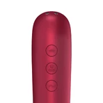 Satisfyer Dual Love Connect App, contactloze clitorisstimulator, rood