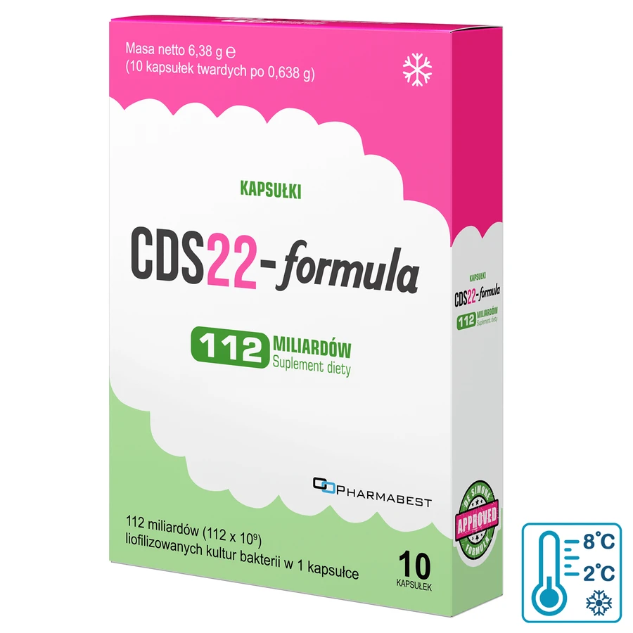 CDS22-Formel Kapseln 112 Milliarden (ehemals Vivomixx-Kapseln), 10 Kapseln