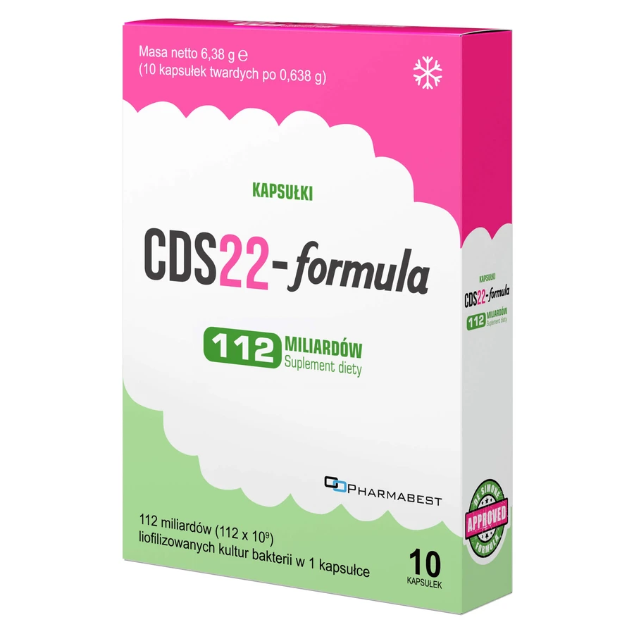 CDS22-Formel Kapseln 112 Milliarden (ehemals Vivomixx-Kapseln), 10 Kapseln