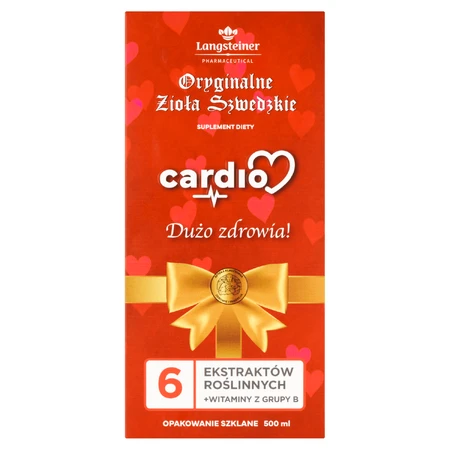Langsteiner Original Schwedenkräuter Cardio, 500 ml