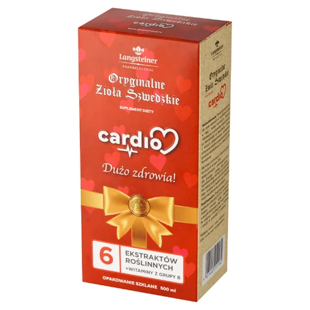 Langsteiner Original Schwedenkräuter Cardio, 500 ml