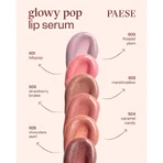 Paese GlowyPop Lip Serum, regenerierendes Lippenserum, 503 Strawberry Brulee, 2,2 g