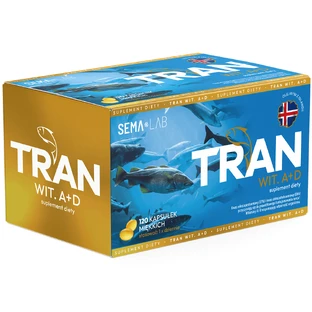 SEMA Lab Tran Vit. A + D, 120 softgel capsules