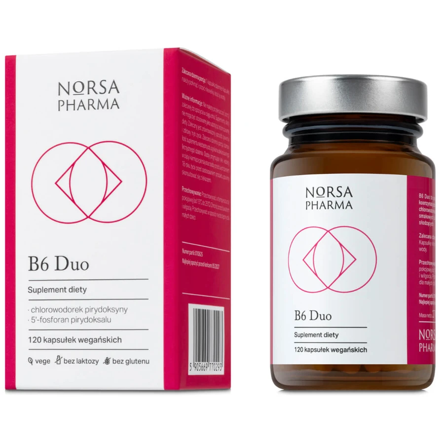 B6 Duo, 120 capsules