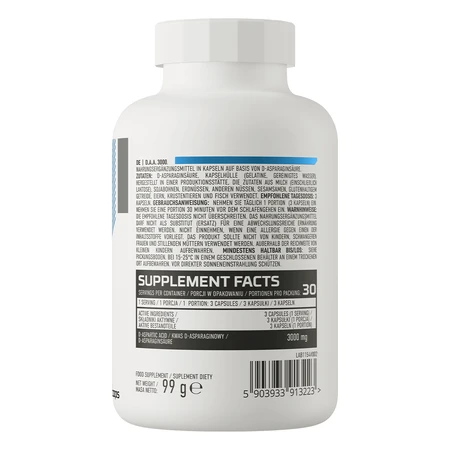 OstroVit D.A.A. 3000 mg, 90 capsules