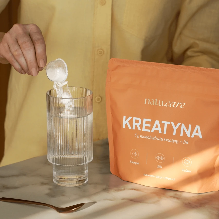 Natu.Care Creatina + B6, mango-maracuyá, 372 g