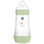 MAM Perfect Start, antikoliekfles, met siliconenspeen, Aarding in Natuur, unisex, vanaf 2 maanden, 260 ml