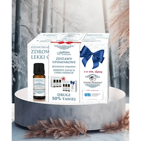 Optima Natura Dubbelpak, Herfst/Winter, 3 x 10 ml + Gezonde Geur, Lichte Adem, 3 x 10 ml