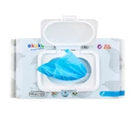 Akkuku, reusable wet wipe lid, universal, white, 1 piece