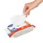 Akkuku, reusable wet wipe lid, universal, white, 1 piece
