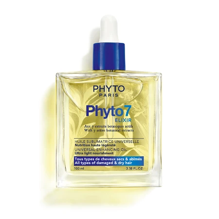 Phyto 7 Elixir, aceite fortificante hidratante, 100 ml