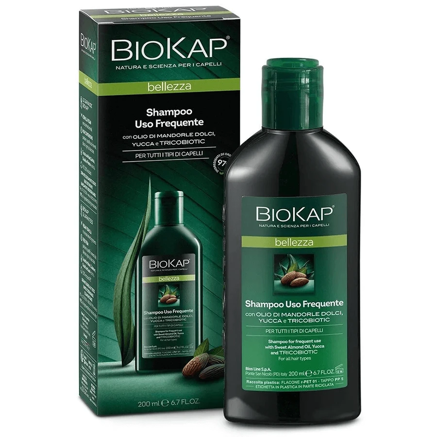 Biokap Bellezza, shampoo for frequent use, 200 ml