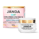 Janda Ceramides Premium, crema complementaria con mayor eficacia, hidratación y reducción de arrugas, 50 ml