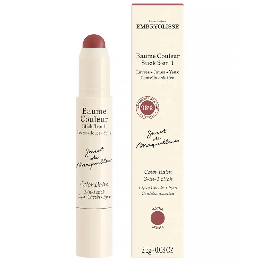 Embryolisse, 3-in-1 color stick, Mocha, 2.5 g