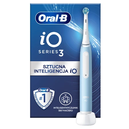 Oral-B iO 3, magnetic toothbrush, blue