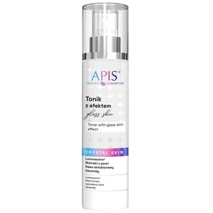 Apis Crystal Skin, tónico iluminador efecto piel de cristal, 150 ml