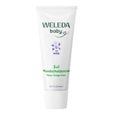 Weleda Baby Med 3in1, Schutzcreme gegen Windelausschlag, vom ersten Lebenstag an, 50 ml