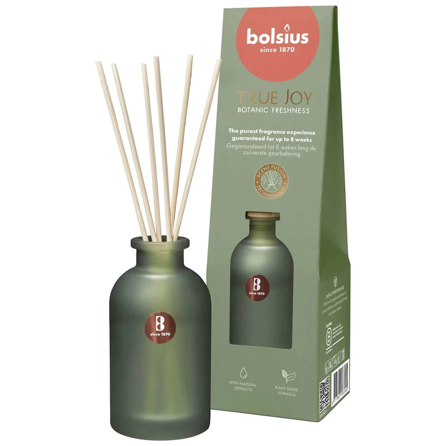 Bolsius True Joy Botanic Freshness, Duft-Diffusor, 80 ml
