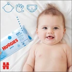 Huggies Pure, vochtige doekjes, 56 stuks