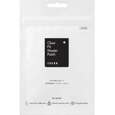 Cosrx Master Patch Clear Fit, Abdeckpflaster für Hautunreinheiten, 18 Stück