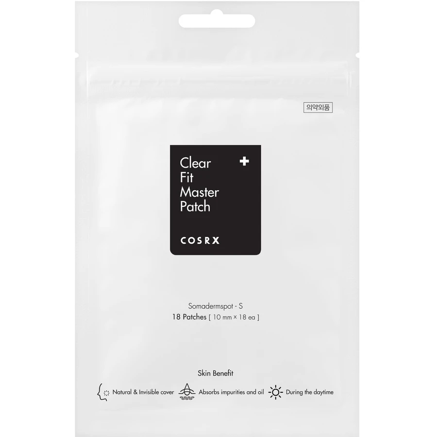 Cosrx Master Patch Clear Fit, Abdeckpflaster für Hautunreinheiten, 18 Stück