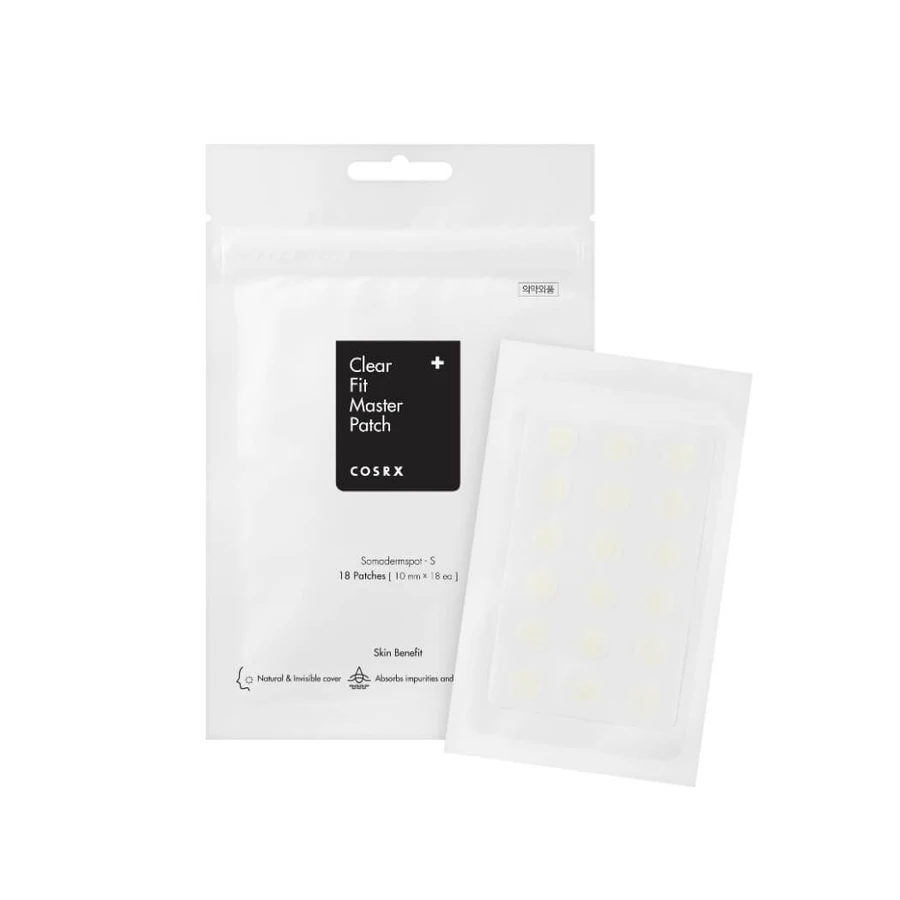 Cosrx Master Patch Clear Fit, Abdeckpflaster für Hautunreinheiten, 18 Stück