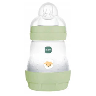 MAM Perfect Start, biberón anticólico, con tetina de silicona, Grounding in Nature, unisex, a partir de 2 meses, 160 ml