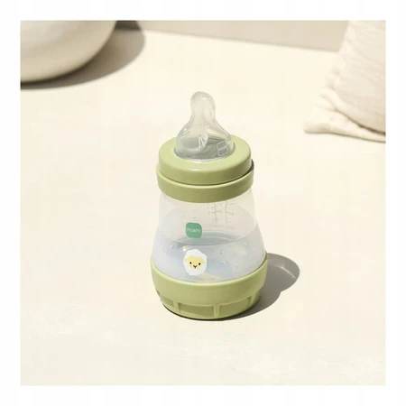 MAM Perfect Start, biberón anticólico, con tetina de silicona, Grounding in Nature, unisex, a partir de 2 meses, 160 ml