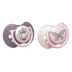 Lovi, fopspeen, 0-6 maanden, silicone, dynamisch, Botanic Girl, 2 stuks