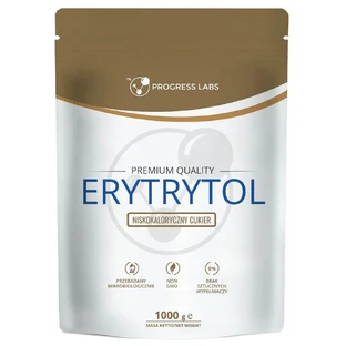 Progress Labs Erythritol, kalorienarmes Zuckerpulver, 1000 g
