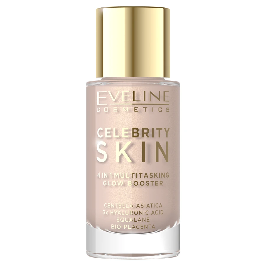 Eveline Cosmetics Celebrity Skin, multi-functional Glow Booster Face Base, 01N Universal Light, 30 ml.