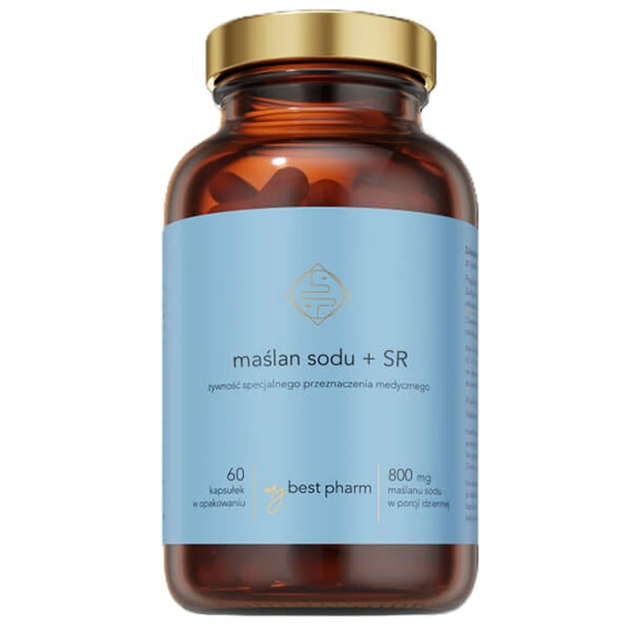 MyBest Sodium Butyrate + SR, 60 capsules