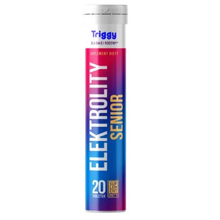 Triggy Electrolytes Senior, lemon flavor, 20 effervescent tablets