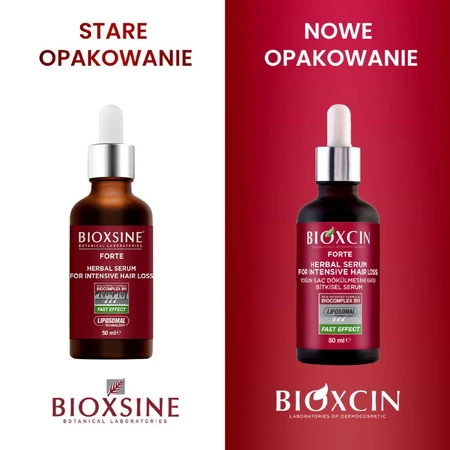 Bioxcin Forte, serum against intensive hair loss, 3 x 50 ml