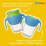 B.Box, 360 learning to drink cup, Ocean Breeze, from 6 months, 250 ml.
