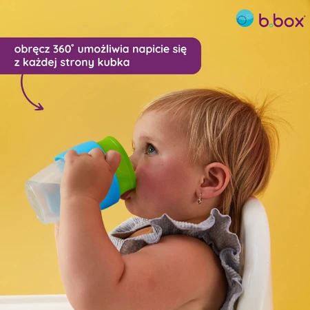 B.Box, 360 learning to drink cup, Ocean Breeze, from 6 months, 250 ml.