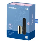 Satisfyer Sparkling Darling, vibrator in etui, zwart en goud