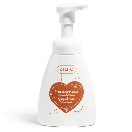 Kit Ziaja Korzenny Piernik, mousse lavante, 250 ml + brume corporelle, 100 ml + gel douche, 160 ml + crème pour les mains, 50 ml
