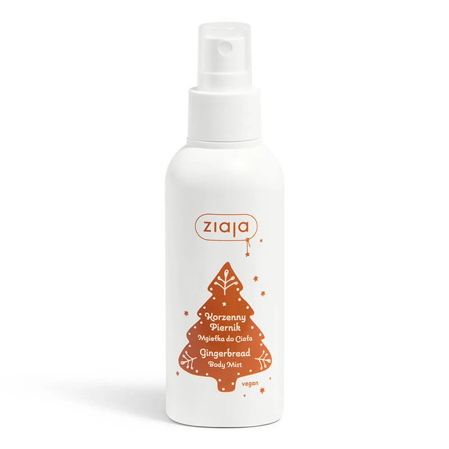 Kit Ziaja Korzenny Piernik, mousse lavante, 250 ml + brume corporelle, 100 ml + gel douche, 160 ml + crème pour les mains, 50 ml