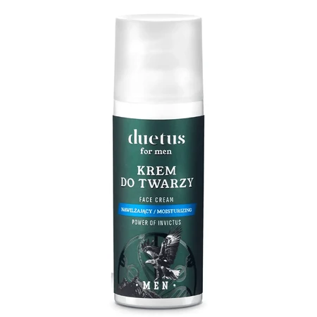 Duetus For Men Face and Beard Set, Bartshampoo, 145ml + Gesichtscreme, 50ml + Bartöl, 30ml
