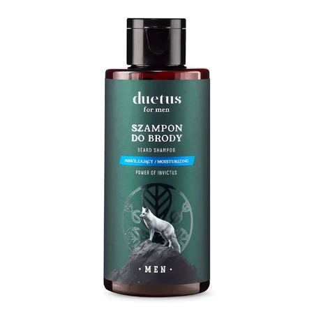 Duetus For Men Face and Beard Set, Bartshampoo, 145ml + Gesichtscreme, 50ml + Bartöl, 30ml