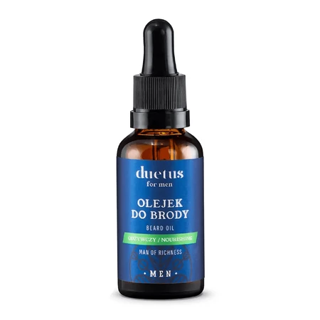 Duetus For Men Face and Beard Set, Bartshampoo, 145ml + Gesichtscreme, 50ml + Bartöl, 30ml