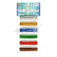 Metalized ribbons mix 6 colors