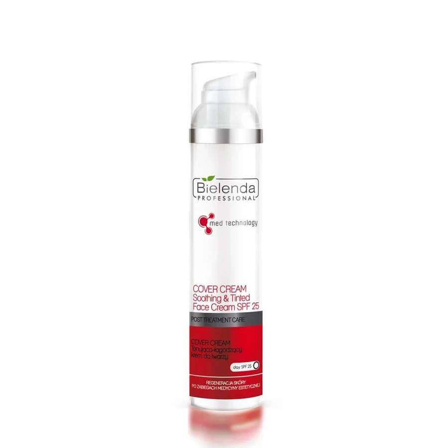 Bielenda Professional Cover Cream tonifiërende en verzachtende gezichtscrème SPF25, 100 ml