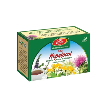 Fares Té Hepatocol D43, 20 sobres