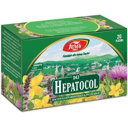 Fares Té Hepatocol D43, 20 sobres